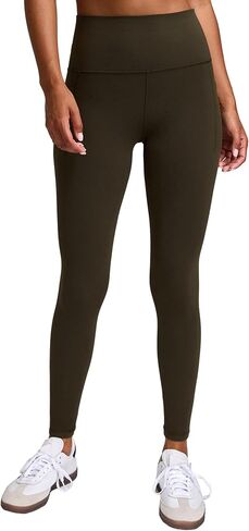 Women's High Waisted Thick Yoga Leggings with Pockets 25'' Buttery Soft Squat Proof Gym Athletic Workout Pants in Saudi Arabia