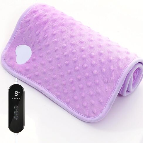 Heating Pad for Back Pain Relief,Double-Sided Design with a Skin-Friendly Material, Heating Pad for Period Cramps，9 Heat Settings, Auto Off,Gifts for Mom, Girlfriend, and Family in Kuwait