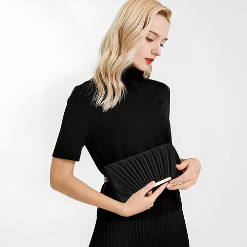 حقائب يد من Valleycomfy للسيدات للسهرات وحقائب يد رسمية لحفلات الزفاف وحقيبة كتف على شكل مغلف in Kuwait