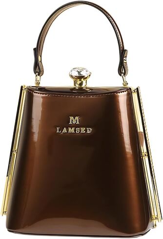 Luxury Fashion Diamonds Purse Women Leather Evening Bag Small Shoulder Crossbody Bag Crystal Buckle Party Mobile Phone Bags in Saudi Arabia