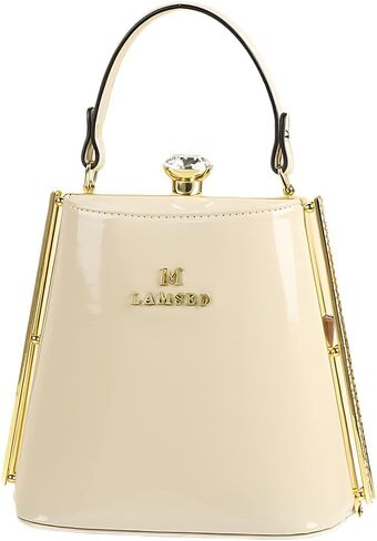 Luxury Fashion Diamonds Purse Women Leather Evening Bag Small Shoulder Crossbody Bag Crystal Buckle Party Mobile Phone Bags in Saudi Arabia