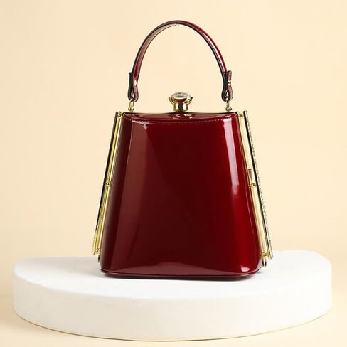 Luxury Fashion Diamonds Purse Women Leather Evening Bag Small Shoulder Crossbody Bag Crystal Buckle Party Mobile Phone Bags in Saudi Arabia