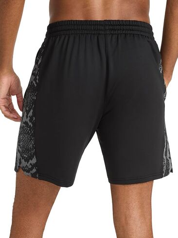 Reebok Men's Id Train Knit Blocked Snake 7" Short in Saudi Arabia