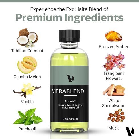 Hotel Scent Diffuser Oil for Home | Aromatherapy Essential Oils for Diffusers, Inspired by My Way in Saudi Arabia