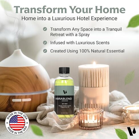 Hotel Scent Diffuser Oil for Home | Aromatherapy Essential Oils for Diffusers, Inspired by My Way in Saudi Arabia