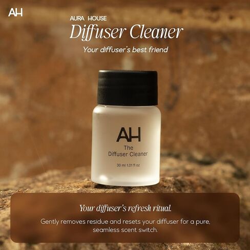 مجموعة Aura House Ultimate Diffuser Kit - موزع هواء بارد ذكي يعمل بالبلوتوث مع زيوت عطرية ومنظف ومعادل - نظام رائحة منزلي كامل وسهل in Kuwait