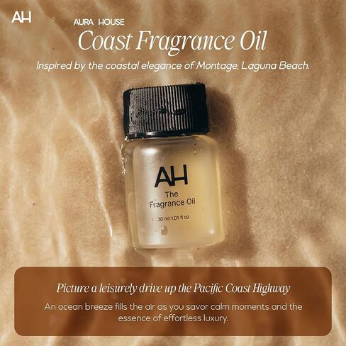 مجموعة Aura House Ultimate Diffuser Kit - موزع هواء بارد ذكي يعمل بالبلوتوث مع زيوت عطرية ومنظف ومعادل - نظام رائحة منزلي كامل وسهل in Kuwait