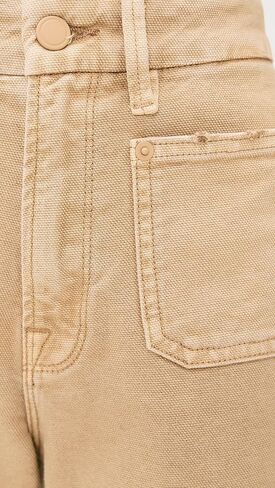 Good American Women's Canvas Palazzo Cropped Pants in Saudi Arabia
