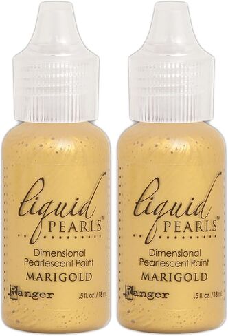 رينجر Marigold Liquid Pearls Dimensional Pearlescent Paint .5 أوقية ، 0.5 أوقية in Saudi Arabia