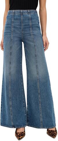 Danube Bianca Wide-Leg Jean by Ulla Johnson in Saudi Arabia