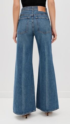 Danube Bianca Wide-Leg Jean by Ulla Johnson in Saudi Arabia