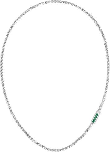 Lacoste Spelt Men's Chain Necklace, Fashionable, Eye-Catching Men's Jewelry in Saudi Arabia