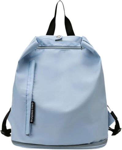 Sports Duffel Bag Swimming Equipment Bag Camping Fitness Exercising Hiking Fashionable Sackpack Sports Backpack, Sky Blue in Saudi Arabia