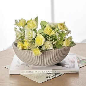 وعاء مزخرف، وعاء مفاتيح مقاس 7.7 بوصة لتزيين طاولة القهوة في المدخل، أوعية حرفية حديثة لديكور المنزل، وديكور مكشكش in Kuwait