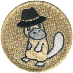 Proper Platypus Patrol Patch (Sew-on) - ClassB in Saudi Arabia