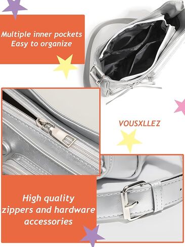 Ita Shoulder Bag For Women,Kawaii Shoulder Crossbody,Ita Messenger Bag,Pin,Cards and Dolls Display,Clear Purse in Saudi Arabia