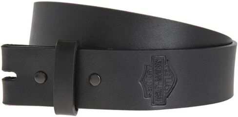 هارلي ديفيدسون حزام حزام عادي وبسيط للرجال، HDMST10991-BLK in Saudi Arabia
