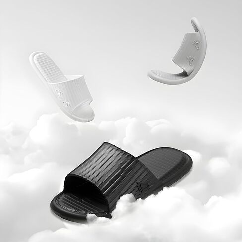 AYYDMY Comfort Shower Shoes, EVA Lightweight Soft Home Shower Slippers, Non Slip Bathroom Shoes for Women Men, Cushion Slide Sandals for Living Room Pool Gym SPA Indoor College Dorm in Saudi Arabia
