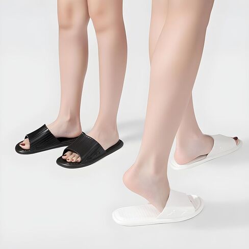 AYYDMY Comfort Shower Shoes, EVA Lightweight Soft Home Shower Slippers, Non Slip Bathroom Shoes for Women Men, Cushion Slide Sandals for Living Room Pool Gym SPA Indoor College Dorm in Saudi Arabia