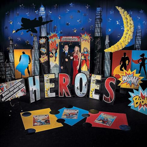 Superhero Grand Decorating Kit, 13 Piece in Saudi Arabia