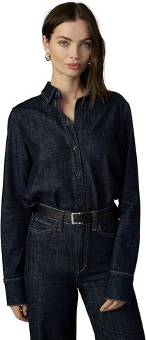 قميص Joe's The Forever Denim ذو أكمام طويلة وأزرار سفلية in Saudi Arabia