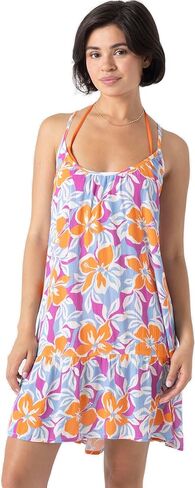 Roxy Women's Casual Dress – Sundress & Swimsuit Cover-Ups, Beach, Poolside, Resort Wear- Mini Dress, Botanic, Small in Saudi Arabia