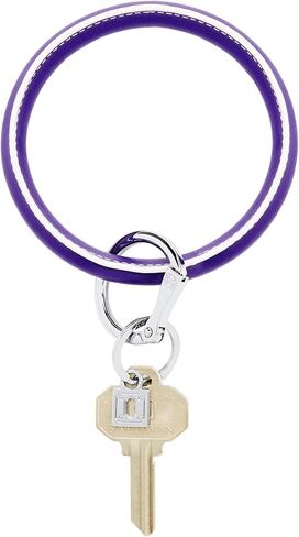 Oventure Leather Big O® Key Ring - سلسلة مفاتيح السوار الأصلية | حلقة مفاتيح أنيقة بدون استخدام اليدين ويمكن تقديمها كهدية للنساء in Kuwait