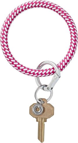 Oventure Leather Big O® Key Ring - سلسلة مفاتيح السوار الأصلية | حلقة مفاتيح أنيقة بدون استخدام اليدين ويمكن تقديمها كهدية للنساء in Kuwait