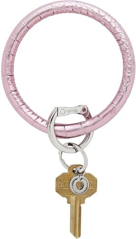 Oventure Leather Big O® Key Ring - سلسلة مفاتيح السوار الأصلية | حلقة مفاتيح أنيقة بدون استخدام اليدين ويمكن تقديمها كهدية للنساء in Kuwait