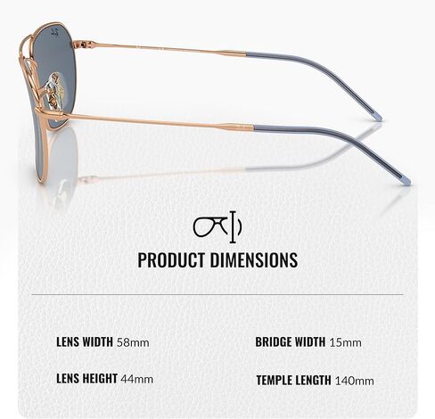 Ray-Ban RBR0102S CARAVAN REVERSE Square Shaped Sunglasses for Men & Women with Official RAYBAN Eyewear Kit in Saudi Arabia