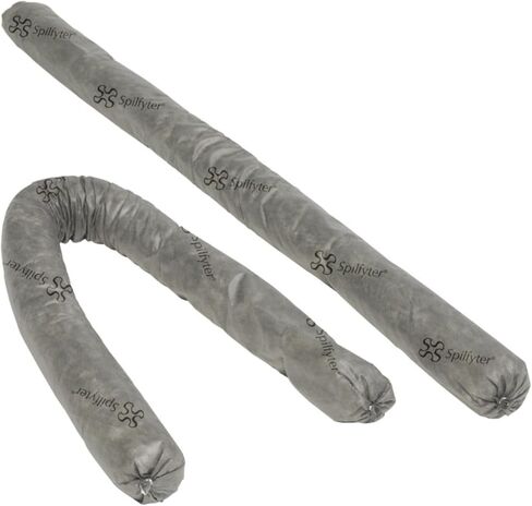 NPS Spill Control | Mildew-Resistant Absorbent Sock | Water Absorbing Snake, 3" x 48", 52-Gal Absorbency, Pack of 30, 30GS34 in Saudi Arabia