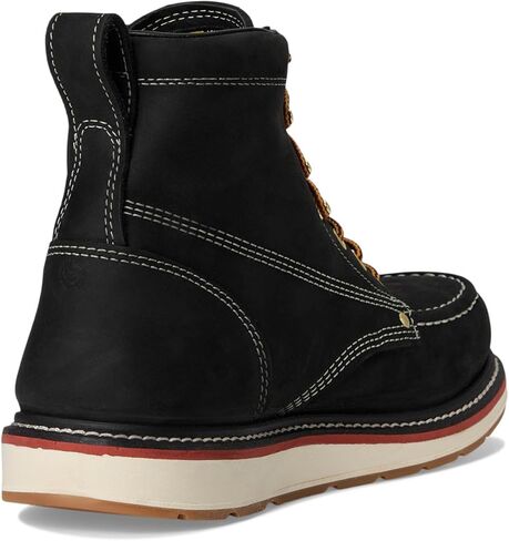 KEEN Utility Mens Liberty 6" Waterproof Boots (Carbon Toe), Black/Gum 10 Medium in Saudi Arabia