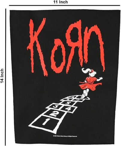 Korn - Follow The Leader - 14" x 11" Printed Back Patch in Saudi Arabia