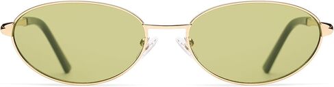 Retro Oval Sunglasses for Women Mens with Spring Hinge Sunnies AP3696 in Kuwait