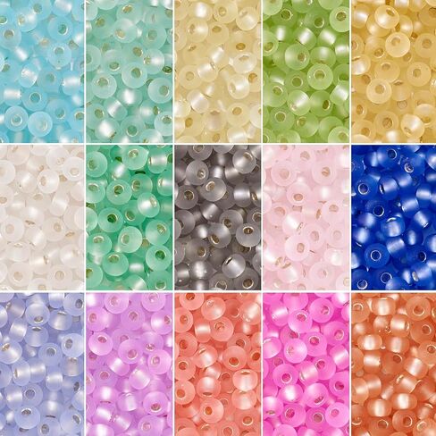 1500Pcs 4mm Lampwork Rondelle Beads 20 Colors Crystal Pony Beads Pastel Seed Beads Bulk for Crafts DIY Friendship Bracelets Earring Beading Jewelry Making Supplies in Saudi Arabia