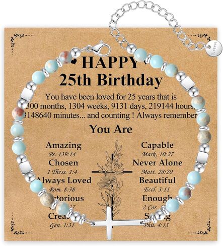 Cross Bracelet for Women, Christian Gifts for Women Her Confirmation Baptism Easter Gifts, Unique Gift for Friends Daughter Mom Sister in Christ Niece on Birthday Christmas in Saudi Arabia