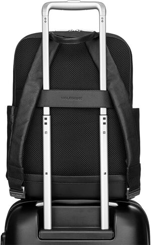 Moleskine Leather Professional Backpack, Classic, Black in Saudi Arabia