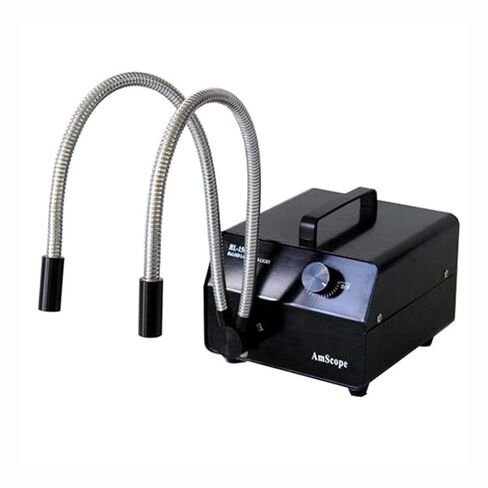 AmScope HL150-AR Microscope Halogen Fiber Optic Ring Illuminator 150W in Saudi Arabia