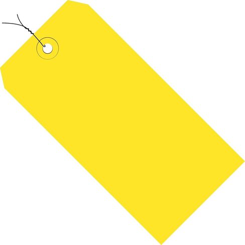 AVIDITI Shipping Tags Green, 4.75"L x 2.375"W 1000-Pack | Colored Shipment Tag & Labels for Packing, Moving and Storage in Saudi Arabia