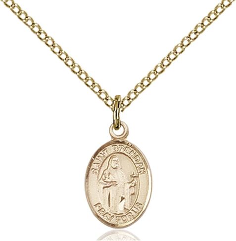 ميدالية سحرية صغيرة مملوءة بالذهب عيار 14 قيراط، مقاس 1/2 بوصة in Kuwait