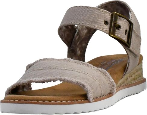 Skechers Bobs Desert Kiss-Adobe Princess Women's Sandal, 7 B(M) US, Red in Saudi Arabia