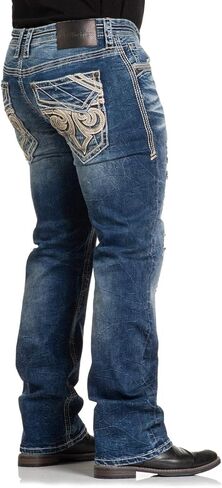Affliction Men's Denim Jean Blake Bouder Inseam 34" in Saudi Arabia