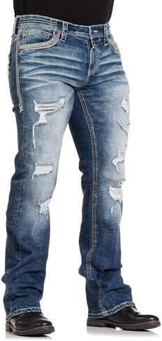 Affliction Men's Denim Jean Blake Bouder Inseam 34" in Saudi Arabia