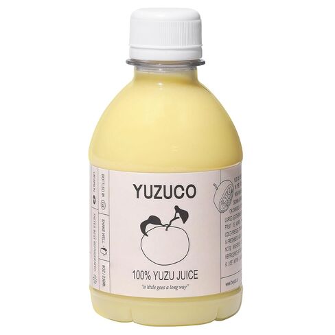 YUZUCO 100% Yuzu Juice - 8oz (236ml) - Premium Japanese Yuzu - Loved by Michelin Star Chefs and Mixologists - Never Heat-Treated for Maximum Flavor and Aroma - Bottled in California in Saudi Arabia