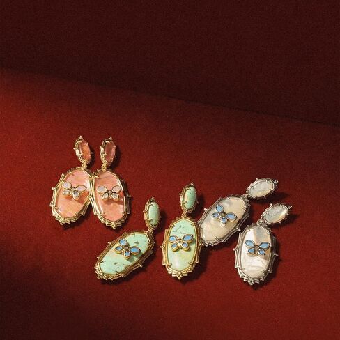 Kendra Scott Dolly Parton Elle Butterfly Statement Earrings, Fashion Jewelry for Women in Saudi Arabia