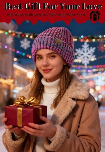 Zando Satin Beanie Hats for Women & Men - Warm Winter Hats Fashionable Knit Beanies Skull Chemo Caps for Outdoor Daily Wear in Saudi Arabia