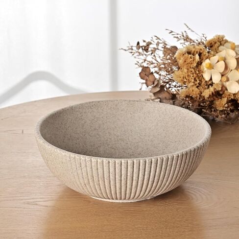 Decorative bowl， 7.7" key bowl for entryway coffee table decor,Modern Handicraft Bowls for Home Decor, Ruffle Decor in Kuwait