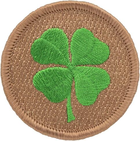 Four Leaf Clover Patrol Patch - 2" Round! in Saudi Arabia