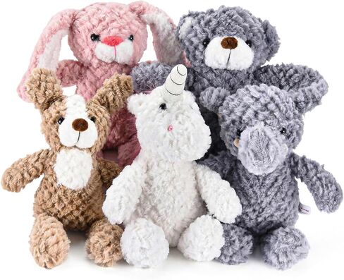 5 مجموعات الحيوانات والدببة الدببة - ألعاب أفخم كبيرة - حيوانات محشوة للأطفال - استحمام الطفل الصغير الدب الحيان - حزمة ناعمة من الحيوانات المحشوة للفتيات والفتيان in Kuwait