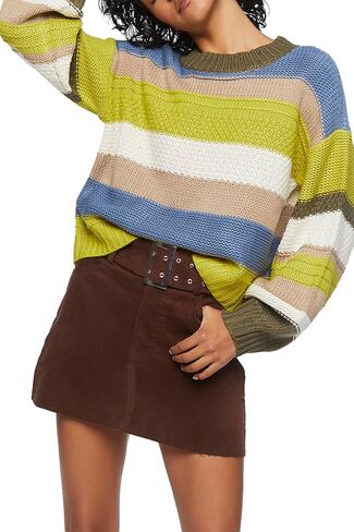 Forever 21 Womens Belted Mini Skirt in Saudi Arabia